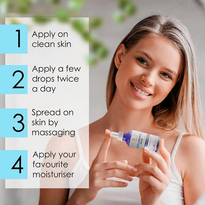 Pure Hyaluronic Acid Serum for Face 2oz Serum for Skin and Lips Hydrating Serum